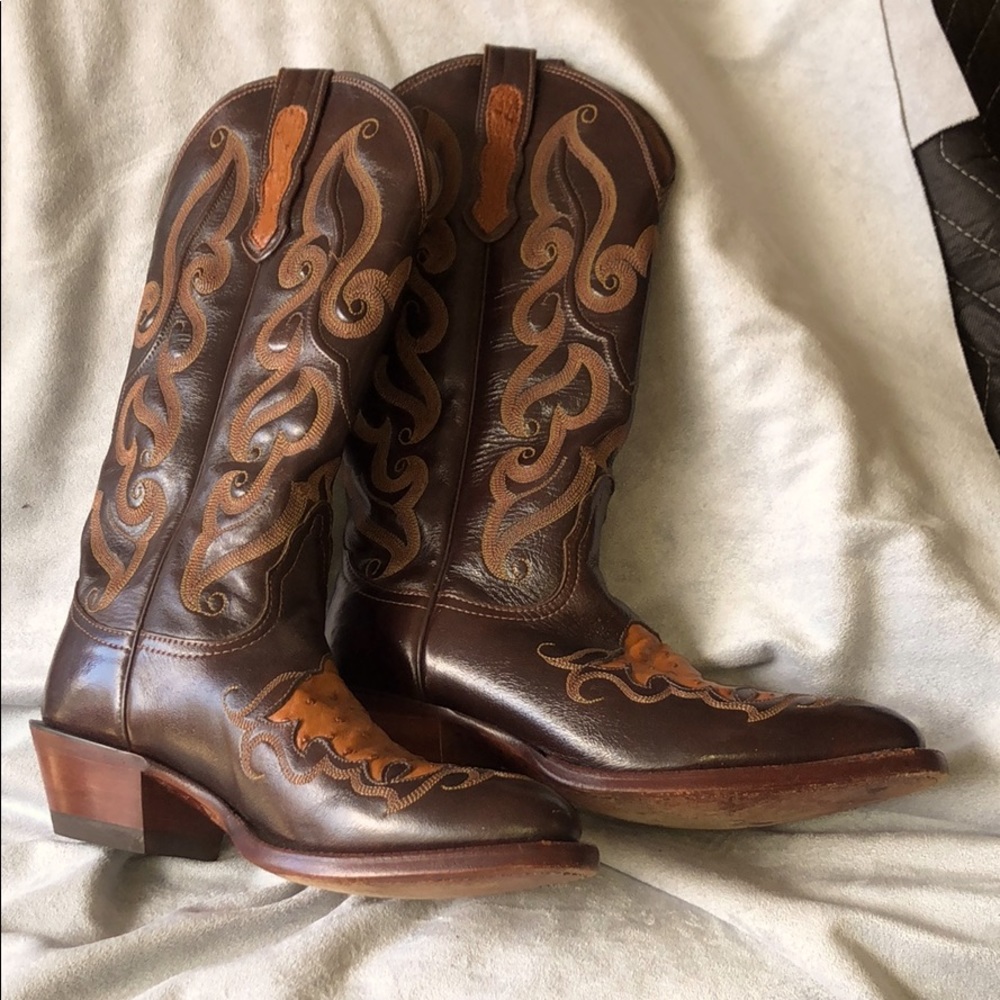 Women’s Nocona Cowboy dress boots.